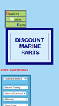 Mobile Screenshot of discount-marine-parts.com